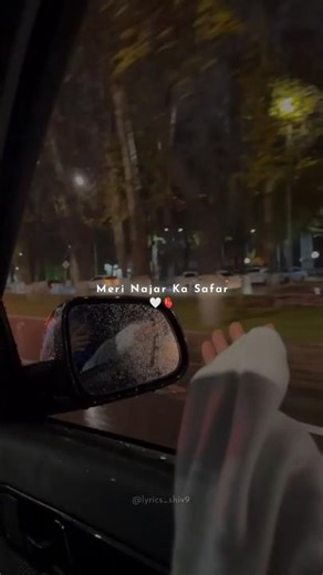 Meri Nazar Ka Safar ❤️ | Heart Touching Love Song | Hindi Lyrics Shorts #shorts #lyrics #emotional