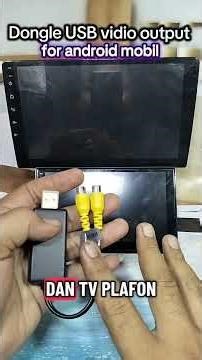 dongle USB vidio output for android mobil.