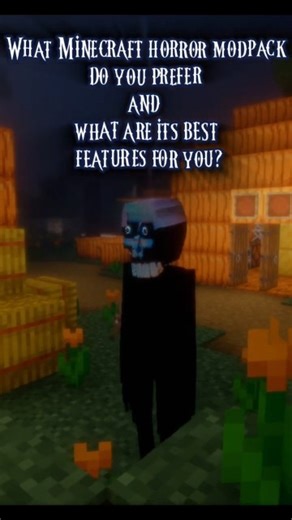 🕸️What Minecraft Horror Modpack🔪 YOU LOVE to Play? 🕷️...