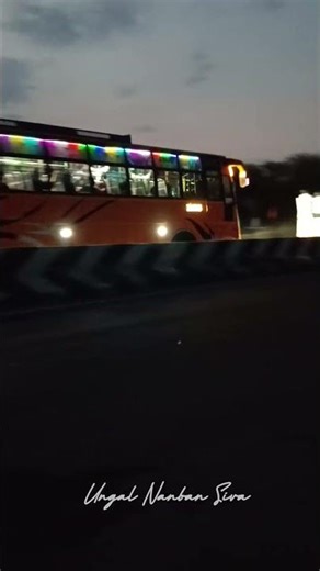 P T S BUS SERVICE SHORT CUT ARNI VELLORE BS6 DVN VM COACH BODY