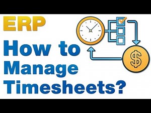 ERP Tutorial - How to Manage Timesheets?