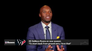 DeMeco Ryans: 'To start back from ground zero, I love that'
