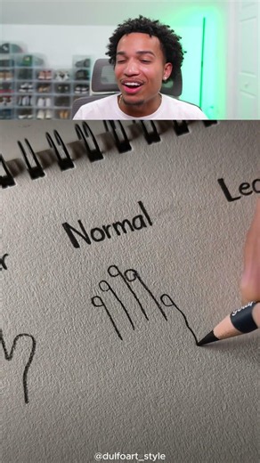 How to draw hand!