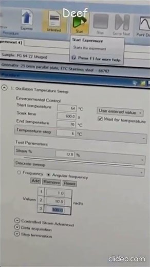 Dynamic Shear Rheometer Asphalt Testing