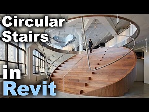 Circular Stair / Auditorium in Revit Tutorial
