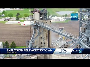 Smoldering grain sparks elevator explosion thar rocked Jefferson