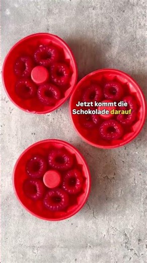 Himbeer-Pralinen mit Xylit-Schokolade| REZEPT OHNE ZUCKERZUSATZ | Xucker statt Zucker