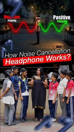 How Noise Cancellation Works ? #experiment | Chitti