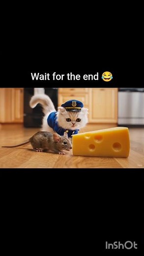 Cat Police vs Rat Thief 🐱🚓🐭 | Funniest Chase Ever! #Shorts