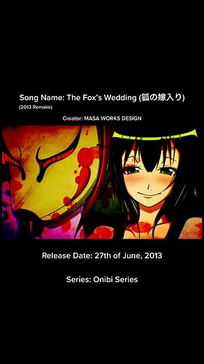 The Fox’s Wedding / 狐の嫁入り #masaworksdesign #hatsunemiku #megpoidgumi #vocaloid #vocaloidsong #viral