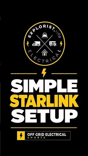 For a simple Starlink setup, a portable power station is an easy plug-and-go solution.