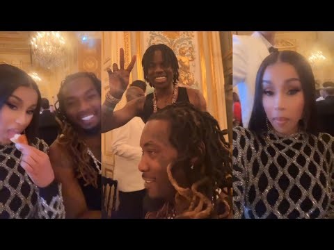 Watch Rema's Priceless Reaction As Cardi B Declares Love For Rema In Front of Her Husband Offset 😳