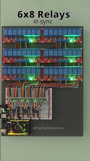 48 Relays in Perfect Sync