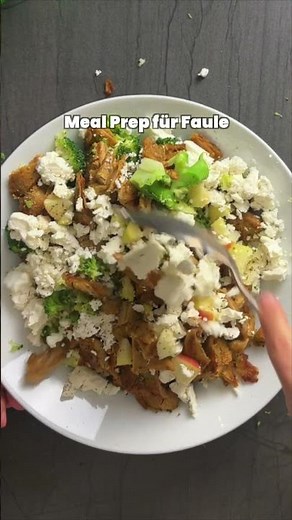 Perfekt fürs Büro 🍴 Brokkolisalat mit Feta