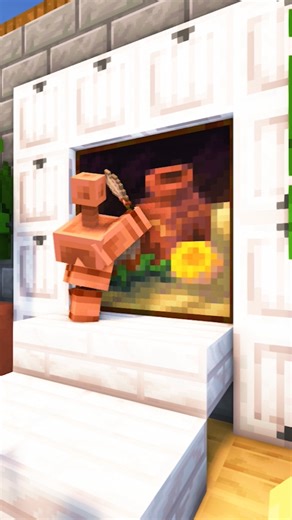 Minecraft Copper Golem is an Artist 🎨