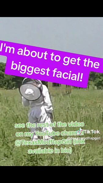 lol that's one way to get a mud mask without going to the spa!! full video in my YouTube channel @TexasMudflapGirl