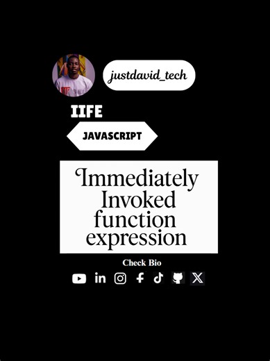 Must Read!!! 📌📍 Master the IIFE Patterns and comment code to get the written methods(6) 📌 IIFE => Immediately Invoked Function Expression that runs your code instantly. 📌Private Scope => Keeps all variables isolated from global scope pollution. 📌Auto-execution => No manual function calls needed, runs on page load. 📌Clean Code => Encapsulates form logic in self-contained module. 📌No Conflicts => Prevents naming clashes with other JavaScript files. 🔥 Just imagine professional JavaScript co