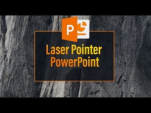 How to make mouse pointer in laser pointer in Powerpoint