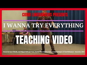 I Wanna Try Everything LINE DANCE (Teaching Video)