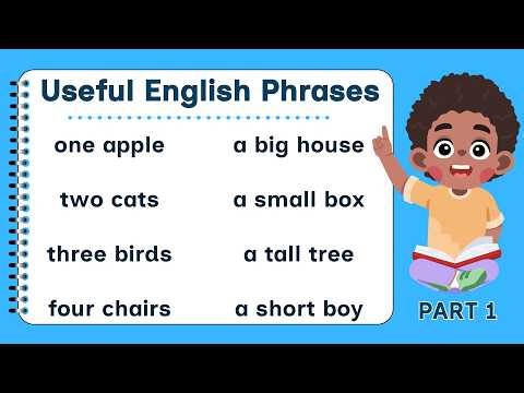 USEFUL ENGLISH PHRASES | Speak English Easily | Part 1 | Read along | with Teacher Jake