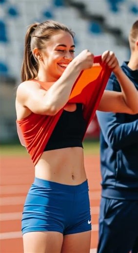 🏅World Champion Runner | Coach saw it She’s breaking all speed records #running #athlete #champion