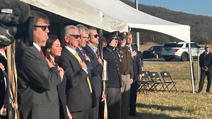 Hegseth in Huntsville for symbolic event in Space Command HQ relocation; meets with local and state leaders
