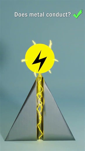 Electricity: Conductor vs Insulator ⚡#physics