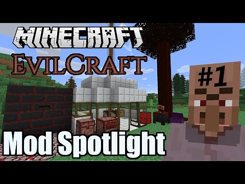 Evilcraft Mod Spotlight (Part 1) - Werewolves, Blood infusion & Purification.