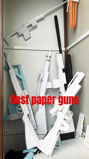BEST PAPER GUNS COLLECTION | AK-47, AWM, VECTOR & MORE