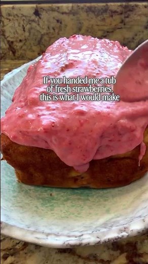 Sourdough Discard Strawberry Bread