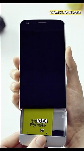 A Phone That Could Upgrade Itself? Yes… LG Did It.😐😯#shorts