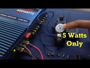 Using Small Speakers With Powerful Amplifiers