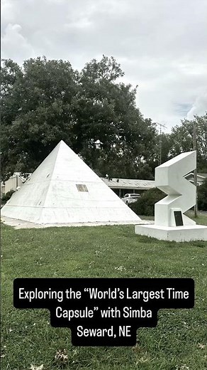 World’s Largest Time Capsule ⏳ Seward, Nebraska - Unique Roadside Attraction with Ash & Simba