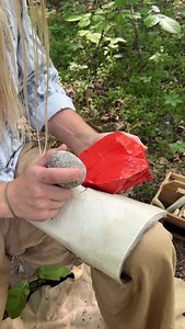 Fenton Glass Dart Point :) A kind follower let us know this color is called “Chinese Coral” and was produced by Fenton Glass Company in the 1940’s 😁- Mer • • #flintknapping #flintknapper #flintknappers #stoneknapping #ancienttools #primitiveskills #primitivecrafts #neolithic #paleolithic #outdoors #prehistory #prehistoric #lithic #stoneart #stoneage #stoneagetools #projectilepoints #experimentalarchaeology #glassart #glassartist #fentonglass #slagglass #fentonglassforsale #chinesecoral | McLean