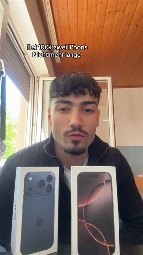 iPhone 16 & 17 Pro Verlosung bei 100k Followern