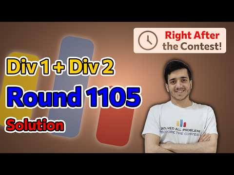 Codeforces Round 1105 (Div. 1 + Div. 2) | Solutions by Arpa