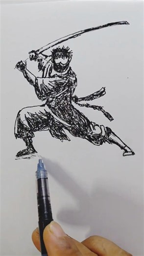 How to draw. Ninja🤺🤺🤺
