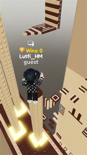 I CAN'T WALLHOP #shorts #roblox