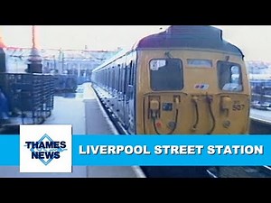 New Trains at Liverpool Street Station | British Rail | London Trains | TN-87-206-010