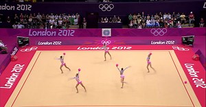Rhythmic Gymnastics Groups at London 2012 Olympic Games