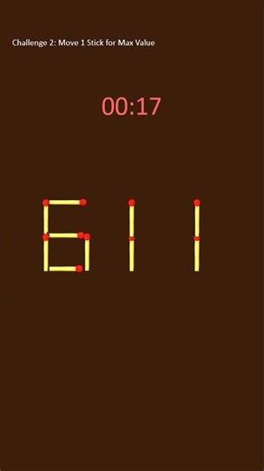 Short Matchstick Math Puzzle #8