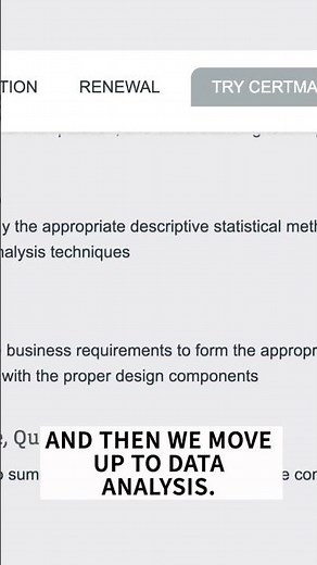 Why take the CompTIA Data+ exam? #Shorts
