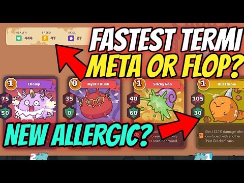 47 SPEED TERMINATOR SA ARENA | FLOOR AXIE REVIEW (CHOPS AXIE SERIES) #1