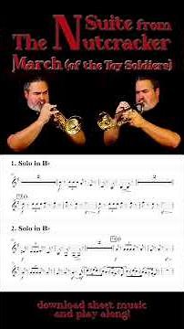 TCHAIKOVSKY "The Nutcracker" Suite #2 Mvt.1: March (for Brass Duet with Piano)