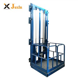 [Hot Item] Wall Mounted Hydraulic Guide Rail Goods Lifting Platform Cargo Lift