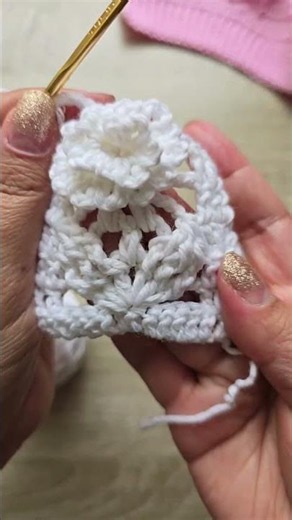 3D Crochet Rose Stitch for Blankets, Vests, Scarves, and More
