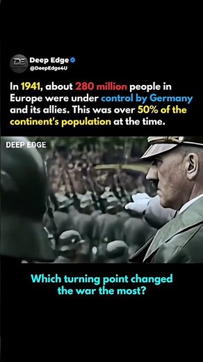 How Hitler's Empire Dominated Europe in 1941 #shorts