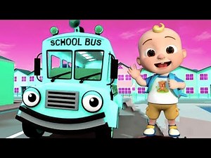 Wheels on the Bus | Nursery Rhyme | Fun Kids Songs & Videos | Sing Along!