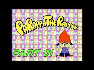 PaRappa the Rapper, 1996 (Playstation) - NiK playing - 01 #parappa #ps1