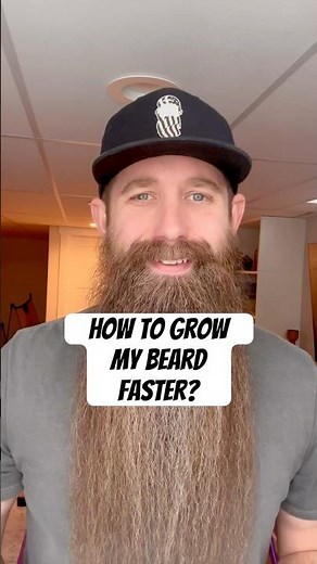 How To Grow My Beard Faster? ANSWERED #beard #beards #beardgrowth